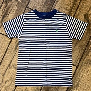 Polo by Ralph Lauren Blue and White Striped Kids Shirt